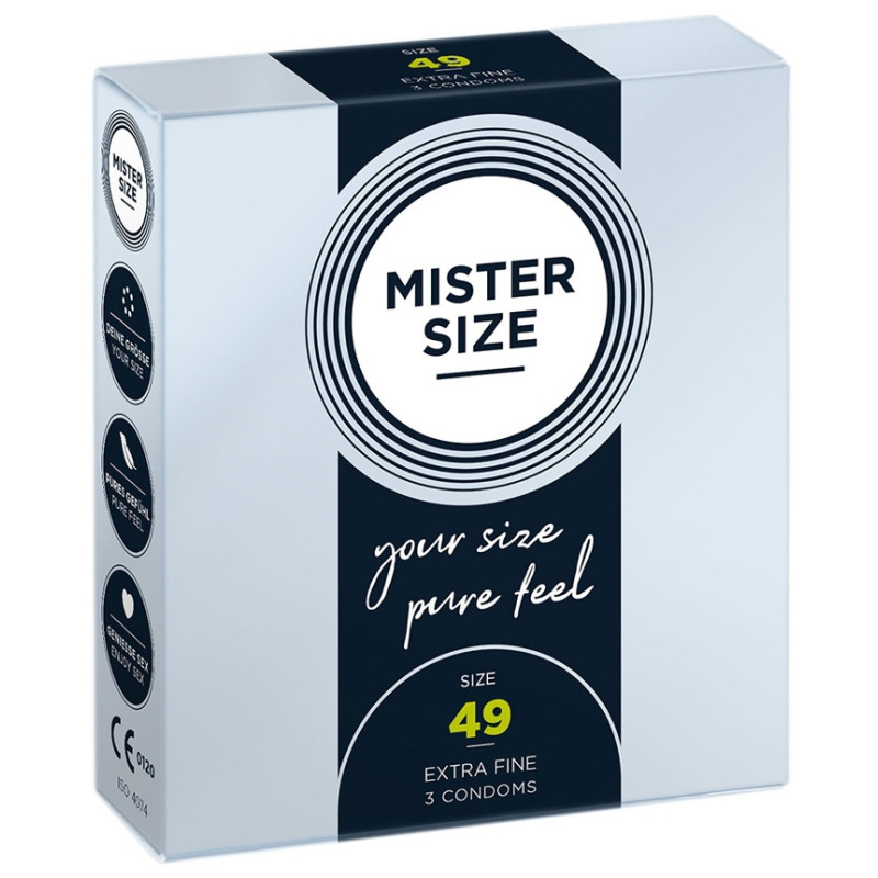 MISTER SIZE Préservatifs Mister Size 49mm x3